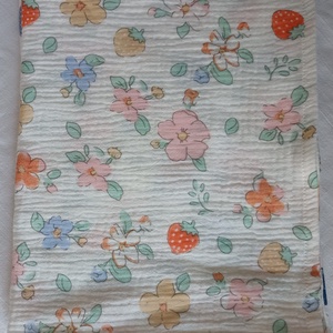 Nyári muszlin babatakaró kánikula duplagéz gyerektakaró 70x90 cm -  - Meska.hu