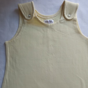 92-98-104-es nyári kánikula tipegő hálózsák sárga  - ruha & divat - babaruha & gyerekruha - tipegőhálózsák - Meska.hu