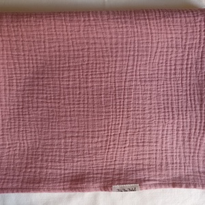 Nyári muszlin kánikula ovistakaró duplagéz gyerektakaró 100x130 cm mályva, Otthon & Életmód, Babaszoba, gyerekszoba, Babatakaró, gyerek pléd, Varrás, MESKA