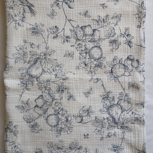 Nyári kánikula duplagéz felnőtt takaró muszlin 140x190 cm japán mintás - otthon & életmód - lakástextil - felnőtt takaró, pléd - Meska.hu