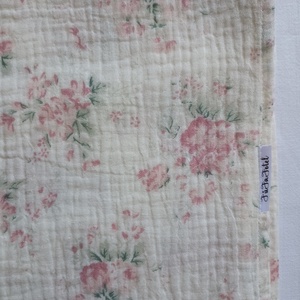 Nyári kánikula duplagéz felnőtt takaró muszlin 140x00 cm romantikus virágok, Otthon & Életmód, Lakástextil, Felnőtt takaró, pléd, Varrás, MESKA