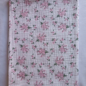 Nyári muszlin babatakaró kánikula duplagéz gyerektakaró 70x90 cm virágcsokor, Otthon & Életmód, Babaszoba, gyerekszoba, Babatakaró, gyerek pléd, Varrás, MESKA
