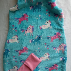 86-92-98-as őszi téli tipegő hálózsák wellsoft + vékony pamut 20-23 fok egyszarvús, Ruha & Divat, Babaruha & Gyerekruha, Tipegőhálózsák, Varrás, MESKA