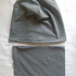  átmeneti őszi kétrétegű pamut sapka sál - ruha & divat - babaruha & gyerekruha - babasapka - Meska.hu