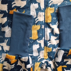 110-116-122-es őszi téli tipegő hálózsák 20-23 fokba wellsoft kutyás - ruha & divat - babaruha & gyerekruha - tipegőhálózsák - Meska.hu