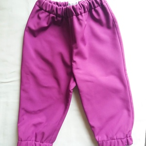 80-86 Bélelt softshell nadrág vízhatlan esőnadrág sínadrág overálnadrág  - ruha & divat - babaruha & gyerekruha - nadrág - Meska.hu