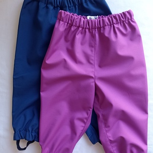 86-92 Softshell nadrág vízhatlan esőnadrág őszi vékony esőruha  - ruha & divat - babaruha & gyerekruha - nadrág - Meska.hu