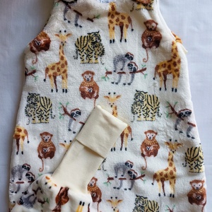 74-80-86-os Őszi téli tipegő hálózsák wellsoft + vékony pamut 20-23 fok szafaris, Ruha & Divat, Babaruha & Gyerekruha, Tipegőhálózsák, Varrás, MESKA