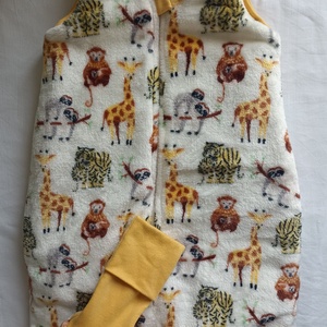 86-92-98-as téli tipegő hálózsák wellsoft vatelintöltettel JEGES SZOBA 17-19 fokba szafaris, Ruha & Divat, Babaruha & Gyerekruha, Tipegőhálózsák, Varrás, MESKA