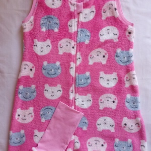 110-116-122-es őszi téli tipegő hálózsák wellsoft 22-24 fokba malackás cicás, Ruha & Divat, Babaruha & Gyerekruha, Tipegőhálózsák, Varrás, MESKA