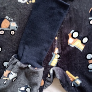 134-140-146-os őszi téli tipegő hálózsák 21-23 fokba wellsoft szürke markolós - ruha & divat - babaruha & gyerekruha - tipegőhálózsák - Meska.hu