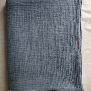 Kétrétegű ovis géztakaró melegebb szobába 100x130 cm kék - Meska.hu