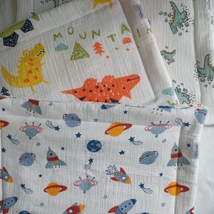 Muszlin (duplagéz) lapos babapárna gyerekpárna kb 28x35 cm, Játék & Sport, Ovis felszerelés, Ovis párna, kispárna, Varrás, MESKA