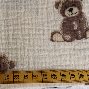 Duplagéz parnahuzat IKEA-s 3x55 cm-s gyerekpárnához macis kék űrhajós dínós - otthon & életmód - lakástextil - párna & párnahuzat - Meska.hu