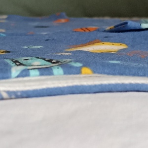 128-134-140 Őszi tipegő hálózsák  22-24 fokba átmeneti pamut űrhajós  - ruha & divat - babaruha & gyerekruha - tipegőhálózsák - Meska.hu