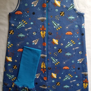 128-134-140 Őszi tipegő hálózsák  22-24 fokba átmeneti pamut űrhajós , Ruha & Divat, Babaruha & Gyerekruha, Tipegőhálózsák, Varrás, MESKA