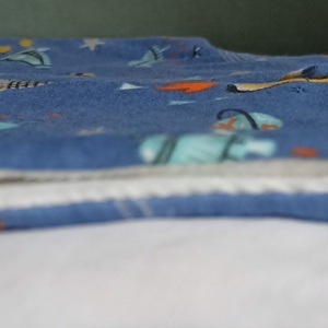 110-116-122-es Őszi téli tipegő hálózsák átmeneti pamut űrhajós - ruha & divat - babaruha & gyerekruha - tipegőhálózsák - Meska.hu