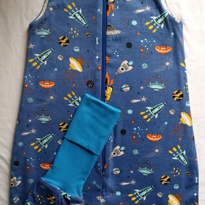 110-116-122-es Őszi téli tipegő hálózsák átmeneti pamut űrhajós, Ruha & Divat, Babaruha & Gyerekruha, Tipegőhálózsák, Varrás, MESKA