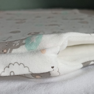 104-110-116-os Őszi téli tipegő hálózsák átmeneti pamut csillámos macis nyuszis, Ruha & Divat, Babaruha & Gyerekruha, Tipegőhálózsák, Varrás, MESKA