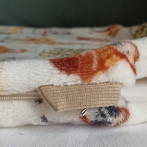 62-68-74-80-as őszi téli wellsoft babahálózsák belül pamutréteggel szafaris - ruha & divat - babaruha & gyerekruha - tipegőhálózsák - Meska.hu