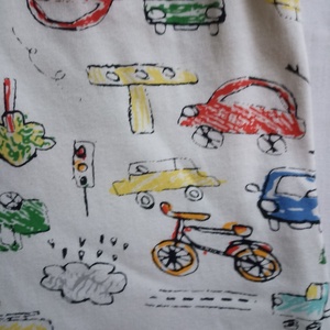 98-104-110-es Őszi téli tipegő hálózsák átmeneti pamut gyerekrajzos - baba - mama - babaruházat - tipegőhálózsák - Meska.hu