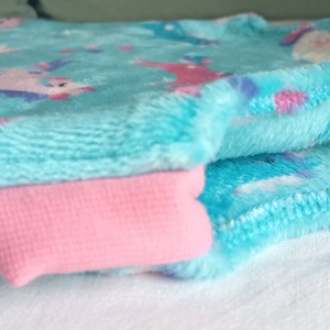 74-80-86-os őszi-téli tipegő hálózsák wellsoft 21-23 fokba egyszarvús - baba - mama - babaruházat - tipegőhálózsák - Meska.hu