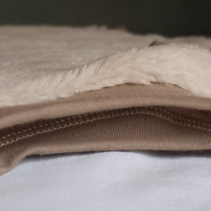 128-134-140-es Őszi téli tipegő hálózsák wellsoft 20-22 fokba drapp beige - baba - mama - babaruházat - tipegőhálózsák - Meska.hu