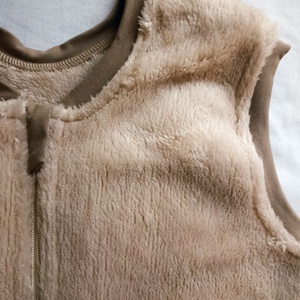 128-134-140-es Őszi téli tipegő hálózsák wellsoft 20-22 fokba drapp beige - baba - mama - babaruházat - tipegőhálózsák - Meska.hu