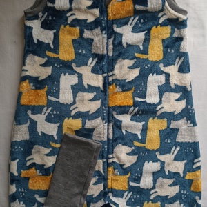 110-116-122-es őszi téli tipegő hálózsák 20-23 fokba wellsoft kutyás - Meska.hu