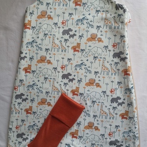 104-110-116-os Őszi téli tipegő hálózsák 21-23 fokba átmeneti pamut szafaris, Baba - mama, Tipegőhálózsák, Babaruházat, Varrás, MESKA