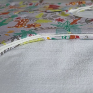 104-110-116-os Őszi tipegő hálózsák 22-24 fokba átmeneti pamut dzsungeles - baba - mama - babaruházat - tipegőhálózsák - Meska.hu