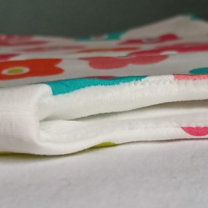 110-116-122-es Őszi tipegő hálózsák 21-23 fokba átmeneti pamut színes virágos - baba - mama - babaruházat - baba hálózsák, bundazsák - Meska.hu