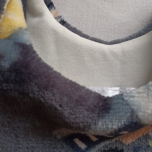 80-86-92-es őszi téli tipegő hálózsák wellsoft + pamut szürke markolós - baba - mama - babaruházat - tipegőhálózsák - Meska.hu