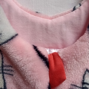 116-122-128-as őszi téli tipegő hálózsák 20-22 fok wellsoft cicás - baba - mama - babaruházat - tipegőhálózsák - Meska.hu