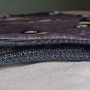 134-140-146-os őszi téli tipegő hálózsák 21-23 fokba wellsoft szürke markolós - baba - mama - babaruházat - tipegőhálózsák - Meska.hu