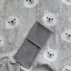 92-98-104-es őszi téli tipegő hálózsák HŰVÖS SZOBA 20-22 fokba wellsoft jegesmaci - baba - mama - babaruházat - tipegőhálózsák - Meska.hu