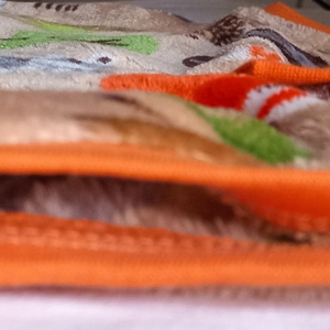 110-116-122-es Őszi téli tipegő hálózsák wellsoft 22-24 fokba drapp erdős  - baba - mama - babaruházat - tipegőhálózsák - Meska.hu