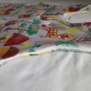 116-122-128-es Átmeneti tipegő hálózsák pamut dzsungeles - baba - mama - babaruházat - tipegőhálózsák - Meska.hu