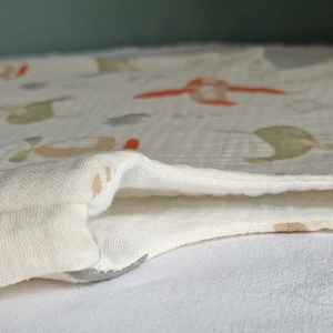 86-92-98-as Átmeneti meleg szoba muszlin tipegő hálózsák kétrétegű duplagéz repülők - baba - mama - babaruházat - tipegőhálózsák - Meska.hu