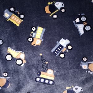 122-128-134-es Tavaszi Őszi téli tipegő hálózsák wellsoft szürke markolós munkagép - baba - mama - babaruházat - tipegőhálózsák - Meska.hu