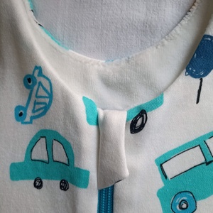 116-122-128-as Tavaszi tipegő hálózsák 21-23 fokba átmeneti pamut autós - baba - mama - babaruházat - tipegőhálózsák - Meska.hu