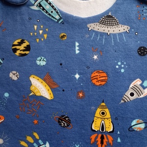 104-110-116-os Tavaszi tipegő hálózsák 22-24 fokba átmenti pamut űrhajós - baba - mama - babaruházat - tipegőhálózsák - Meska.hu