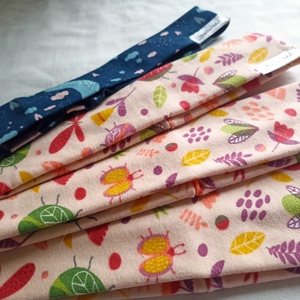 Hajpántok különböző méretekben nyári rét mintával és  - ruha & divat - hajdísz & hajcsat - hajráf & hajpánt - Meska.hu