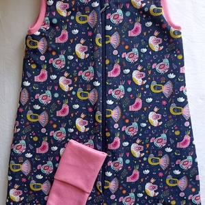 134-140-146-os Nyári tipegő hálózsák pamut madárkás, Baba - mama, Babaruházat, Tipegőhálózsák, Varrás, MESKA