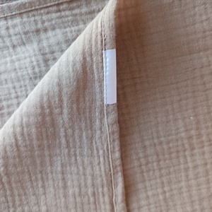 Nyári muszlin kánikula ovistakaró duplagéz gyerektakaró 100x130 cm tejeskávé - baba - mama - baba ágynemű - babatakaró, gyerek pléd - Meska.hu