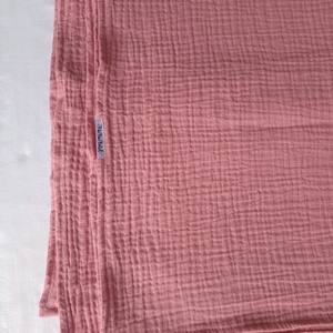 Baba nyári géztakaró 70x90 cm duplagéz babatakaró mályva - baba - mama - baba ágynemű - babatakaró, gyerek pléd - Meska.hu