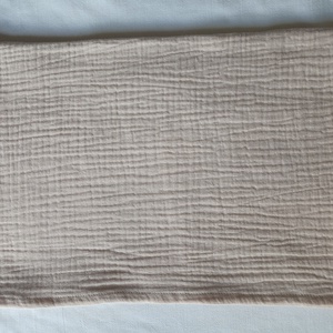 Nyári muszlin babatakaró kánikula duplagéz gyerektakaró 70x90 cm drapp - baba - mama - baba ágynemű - babatakaró, gyerek pléd - Meska.hu