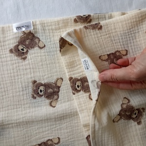 Muszlin párnahuzat IKEA-s 35 x 55 cm-s gyerekpárnához Duplagéz  - otthon & életmód - lakástextil - párna & párnahuzat - díszpárnahuzat - Meska.hu