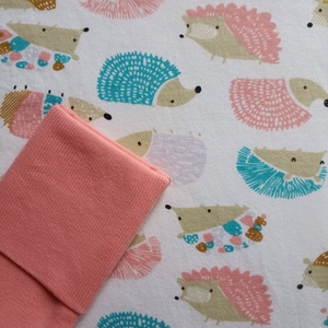 74-80-86-os Tavaszi tipegő hálózsák 21-23 fokba Átmeneti kétrétegű pamut bolyhos béléssel sünis - baba - mama - babaruházat - tipegőhálózsák - Meska.hu