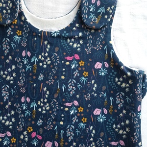 92-98-104-es Átmeneti tavaszi téli tipegő hálózsák pamut 21-23 fok színes virágos - baba - mama - babaruházat - tipegőhálózsák - Meska.hu